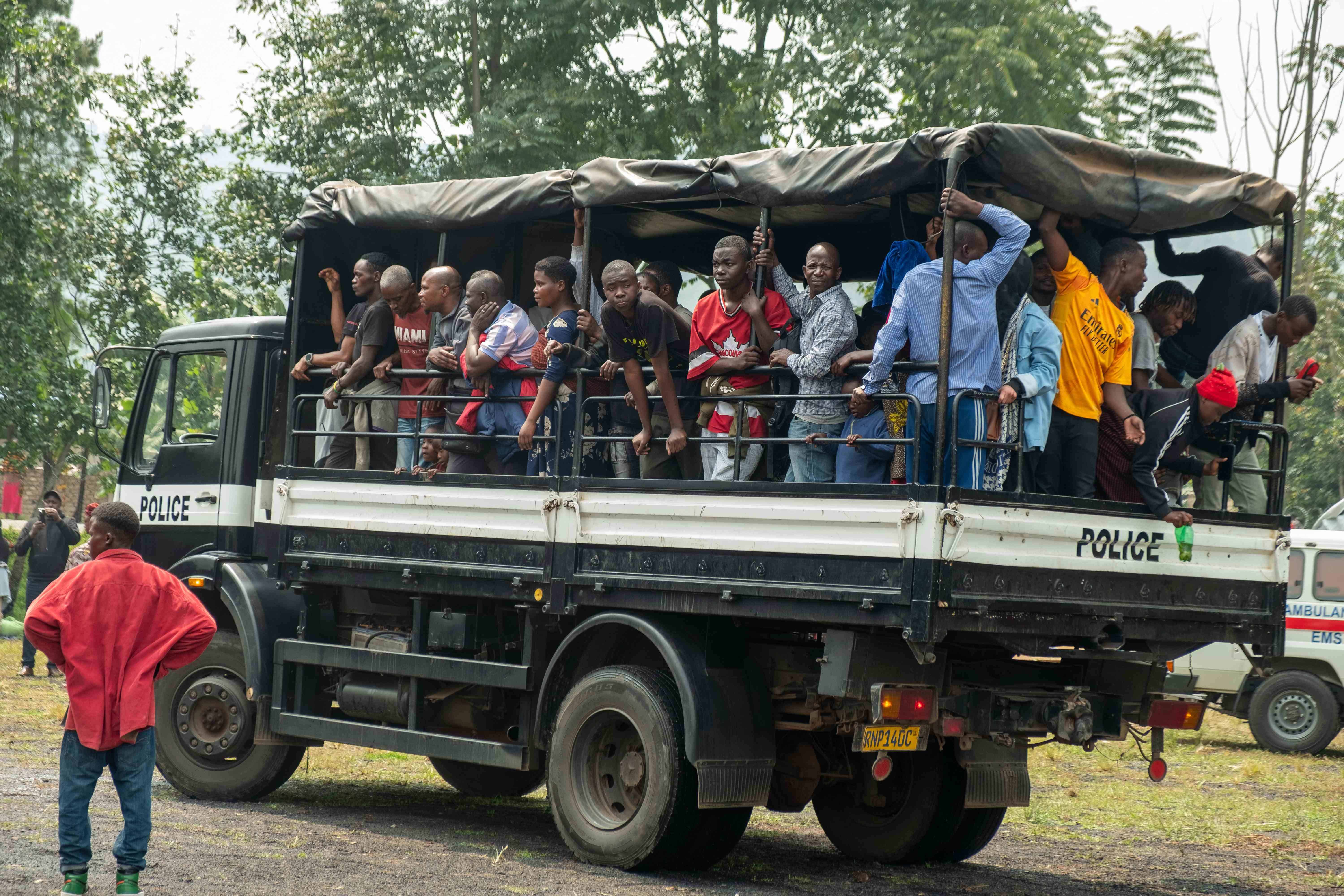 Una ciudad clave de RD Congo está a punto de caer en manos de rebeldes apoyados por Ruanda