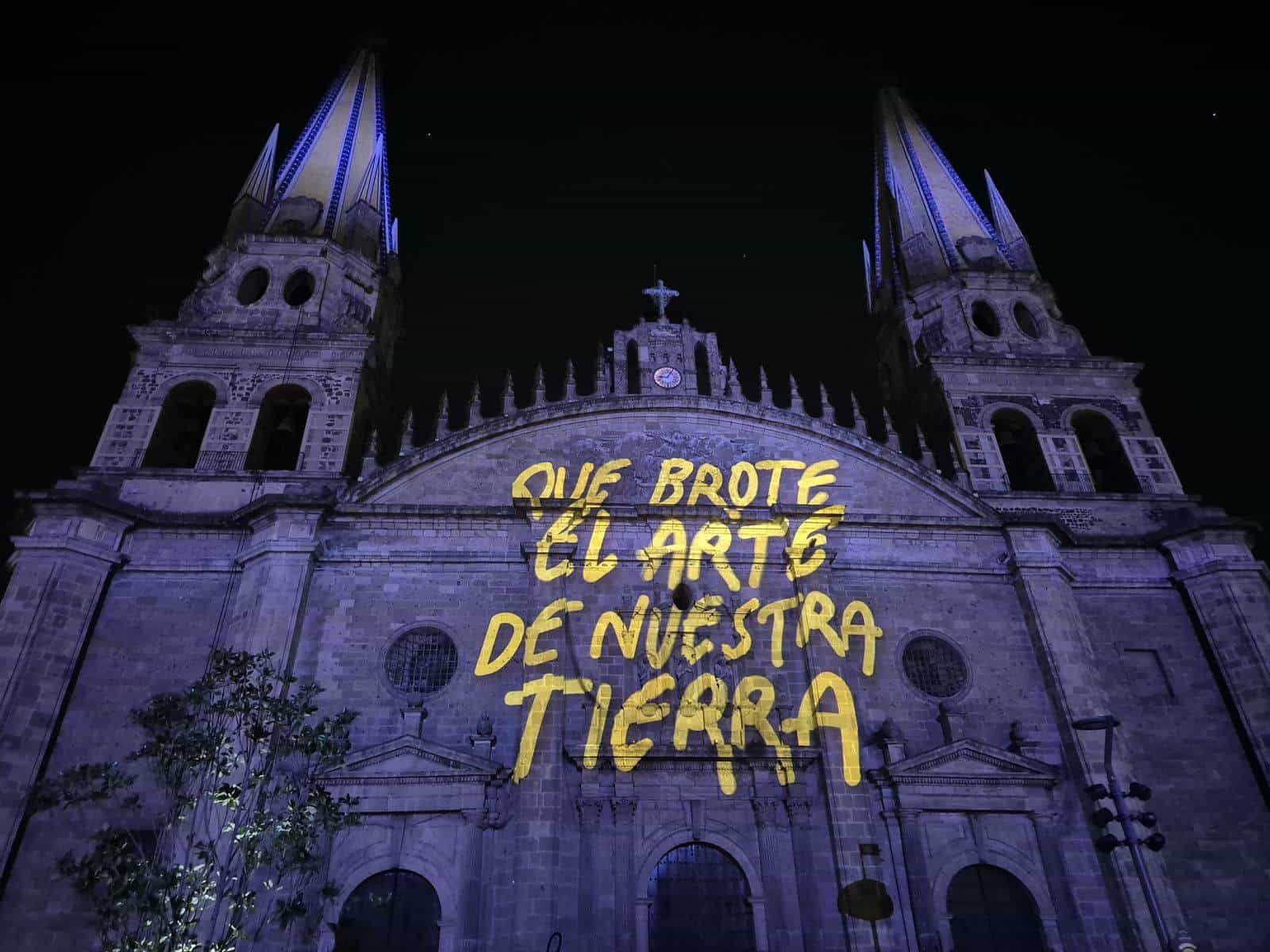 Video Mapping y mariachi marcan el arranque del ART WKND GDL 2025