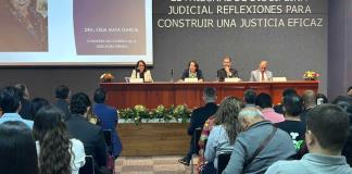 Consejera defiende reforma judicial: recuperará legitimidad