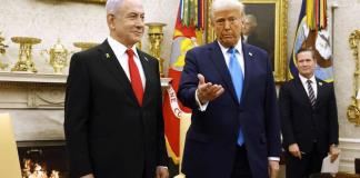 Trump recibe a Netanyahu y dice que los palestinos adorarían irse de Gaza