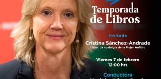 Cristina Sánchez-Andrade, La nostalgia de la mujer anfibio. Temporada de libros 7 enero 2025