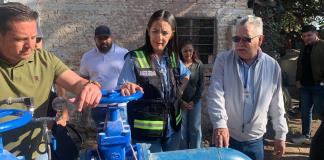 Ya quedó resuelto el abasto de agua en Santa Anita, aseguró la presidenta de Tlaquepaque