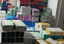 Decomisan 650 cajas de medicamento falso, en tres cateos en fincas de Guadalajara