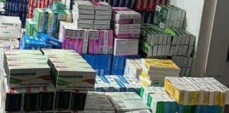 Decomisan 650 cajas de medicamento falso, en tres cateos en fincas de Guadalajara