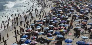 Ola de calor sofoca a Rio de Janeiro en la antesala del Carnaval