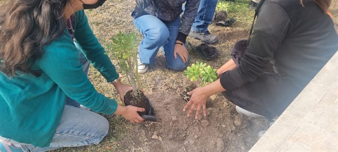 Campaña de Reforestación en el Centro Universitario de los Lagos