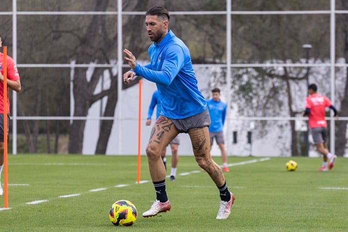 Sergio Ramos, listo para debutar con el Monterrey tras su registro ante la Liga mexicana