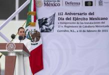 Sheinbaum destaca la labor del Ejército mexicano como esencia de la soberanía del país