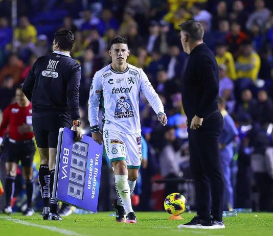 James Rodríguez anota gol del empate del León ante el campeón América