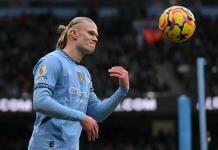 Haaland es duda con Manchester City ante el Liverpool