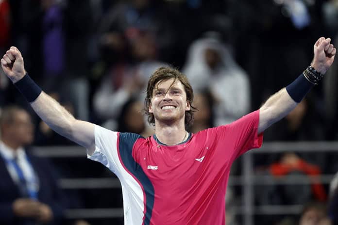 Rublev gana una posición en único cambio del Top 10 ATP