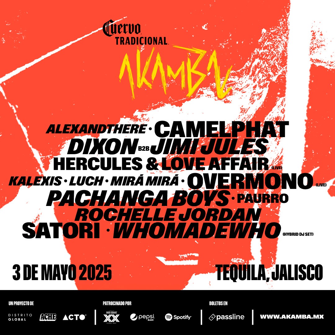 Akamba 2025 presenta su cartel con CamelPhat, WhoMadeWho y Overmono como protagonistas