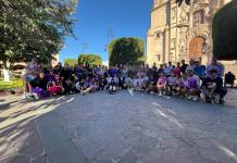 Con el running de chicas dan inicio a las actividades por parte de la Colectiva de Mujeres para Mujeres