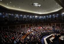 Trump se dirigió al Congreso entre repudio demócrata y vítores republicanos