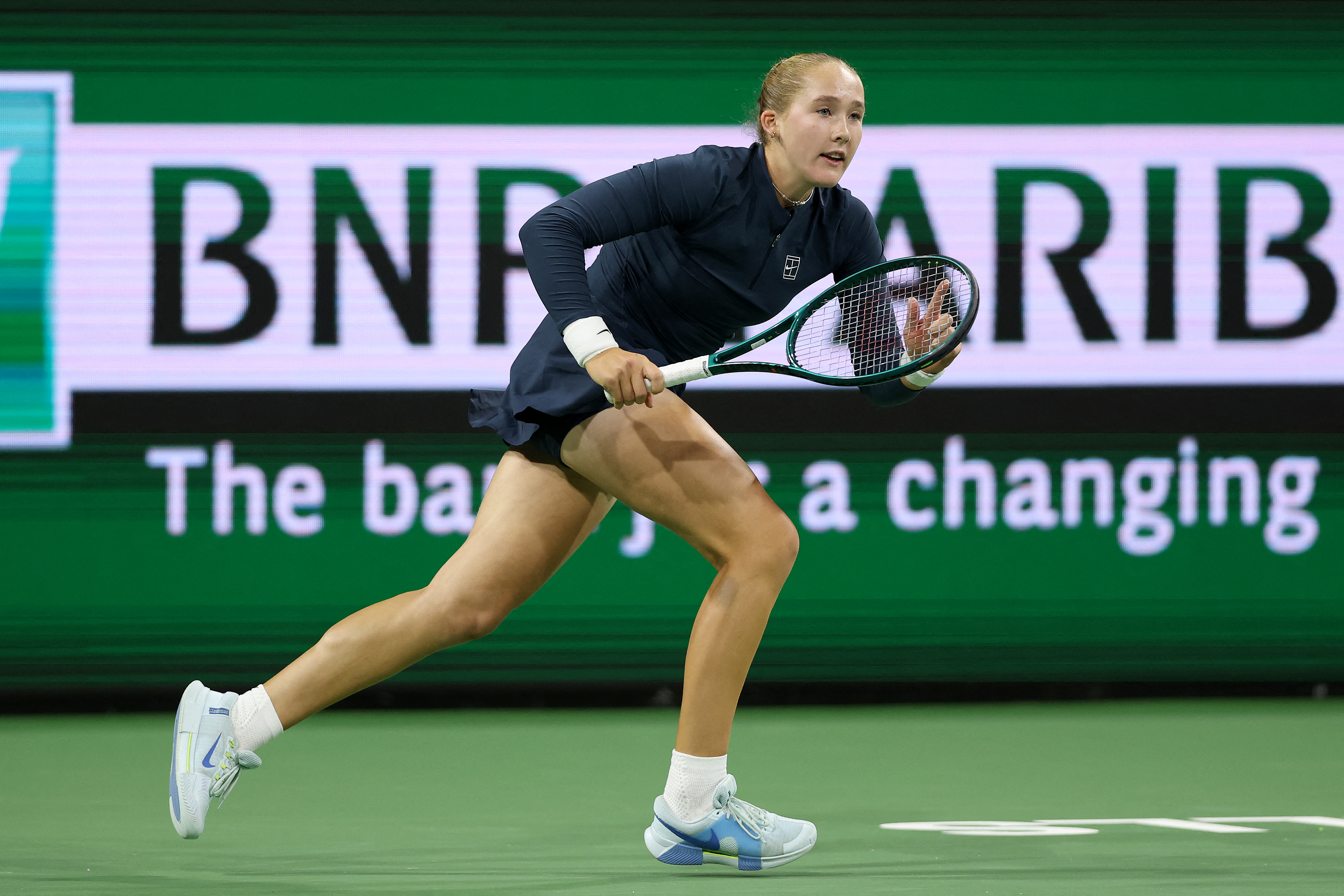 La joya Andreeva llega a sus primeras semifinales de Indian Wells