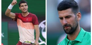 Alcaraz y Djokovic buscan redención en el Masters 1000 de Miami