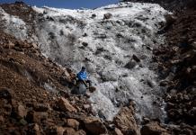 Los glaciares desaparecen en las cumbres del monte Kenia