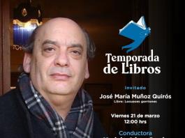 Temporada de Libros - Vi. 21 Mar 2025 - con José María Muñoz Quirós 