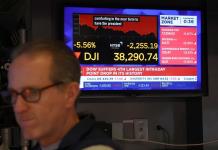 Wall Street se hunde casi 6% por guerra comercial lanzada por Trump