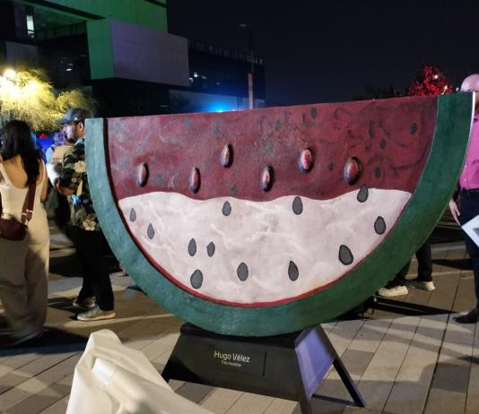 La Ruta Escultórica y las sandías en honor a Rufino Tamayo llegan al Parque de las Niñas y los Niños