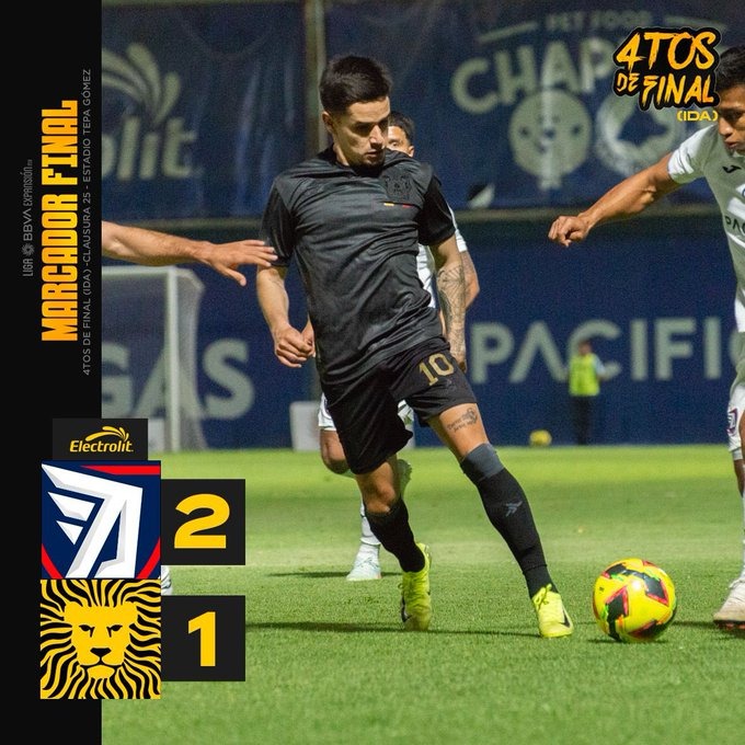 Tepatitlan 02 Vs 01 Leones Negros - Ju. 24 Abr 2025