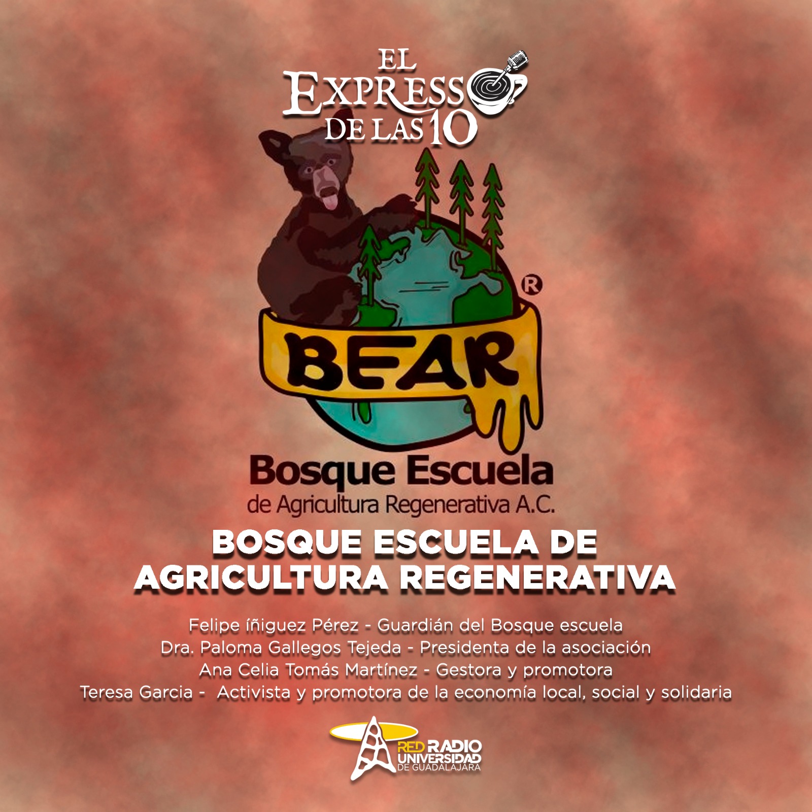 Bosque Escuela de Agricultura Regenerativa - El Expresso de las 10 - Mi. 30 Abril 2025