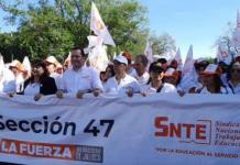 Más de 20 mil maestros de las secciones 16 y 47 del SNTE harán marcha este 1 de mayo