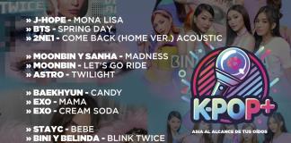 Kpop Plus "Asia a través de tus oídos" - Domingo 20 abril 