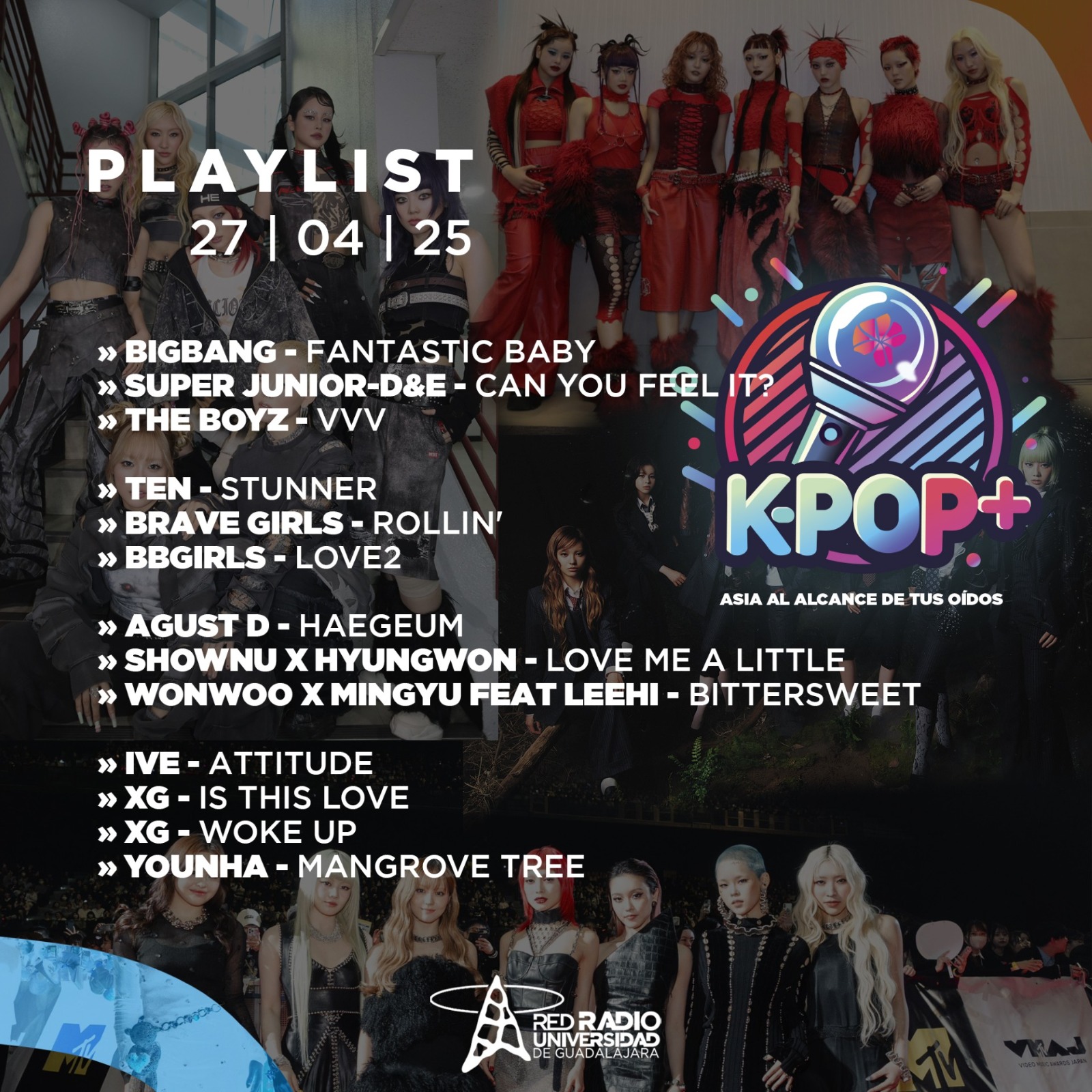 Kpop Plus “Asia a través de tus oídos” - Domingo 27 abril Kpop Plus “Asia a través de tus oídos” - Domingo 27 abril