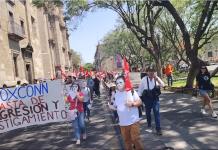 En el Día del Trabajo, la CNTE exige apurar discusión sobre jornada laboral de 40 horas