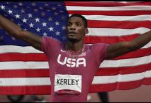Kerley, medallista olímpico de 100 metros, arrestado y fuera del Grand Slam de Miami