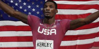Kerley, medallista olímpico de 100 metros, arrestado y fuera del Grand Slam de Miami