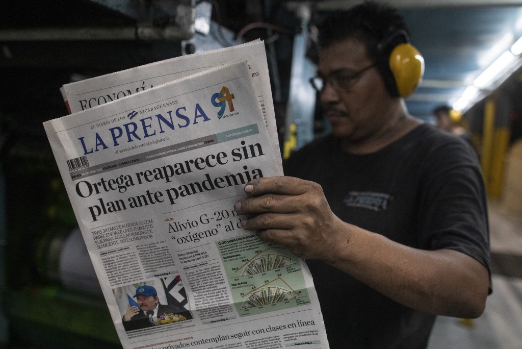 Diario nicaragüense La Prensa, premio a la libertad de prensa de la Unesco Diario nicaragüense La Prensa, premio a la libertad de prensa de la Unesco