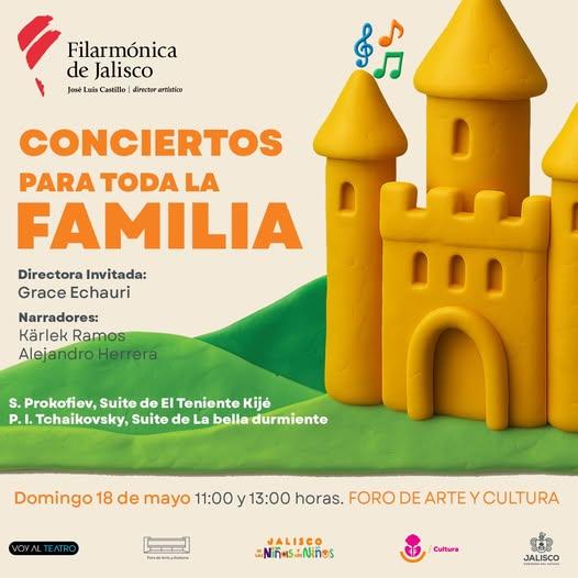 En compañía de narradores, la Orquesta Filarmónica de Jalisco ofrecerá conciertos para las infancias