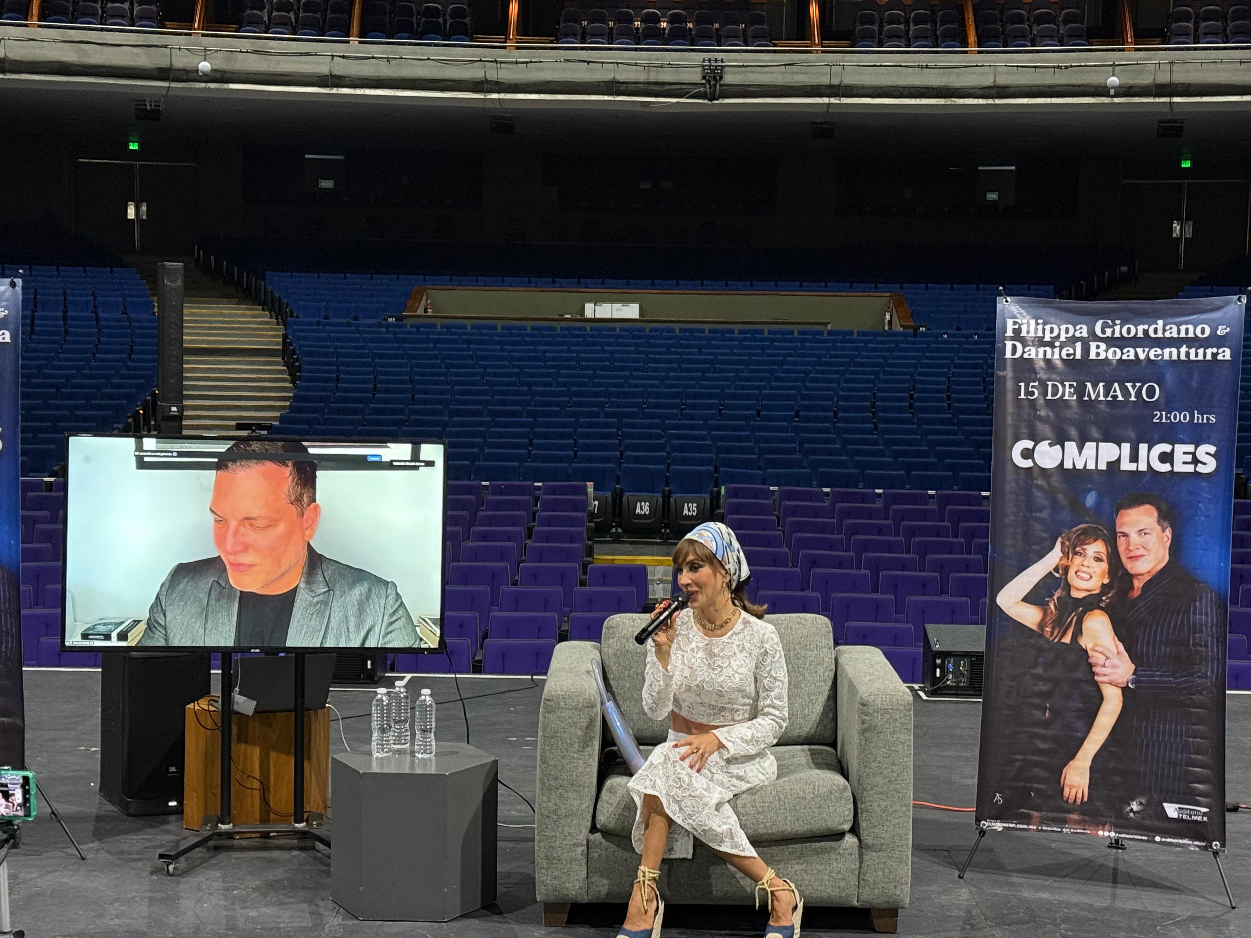 Filippa Giordano y Daniel Boaventura llegan al Auditorio Telmex con su gira “Cómplices” Filippa Giordano y Daniel Boaventura llegan al Auditorio Telmex con su gira “Cómplices”