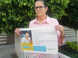 Raquel Trinidad Escobedo busca a su hijo desaparecido desde hace 12 años