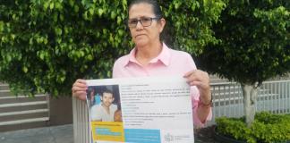 Raquel Trinidad Escobedo busca a su hijo desaparecido desde hace 12 años