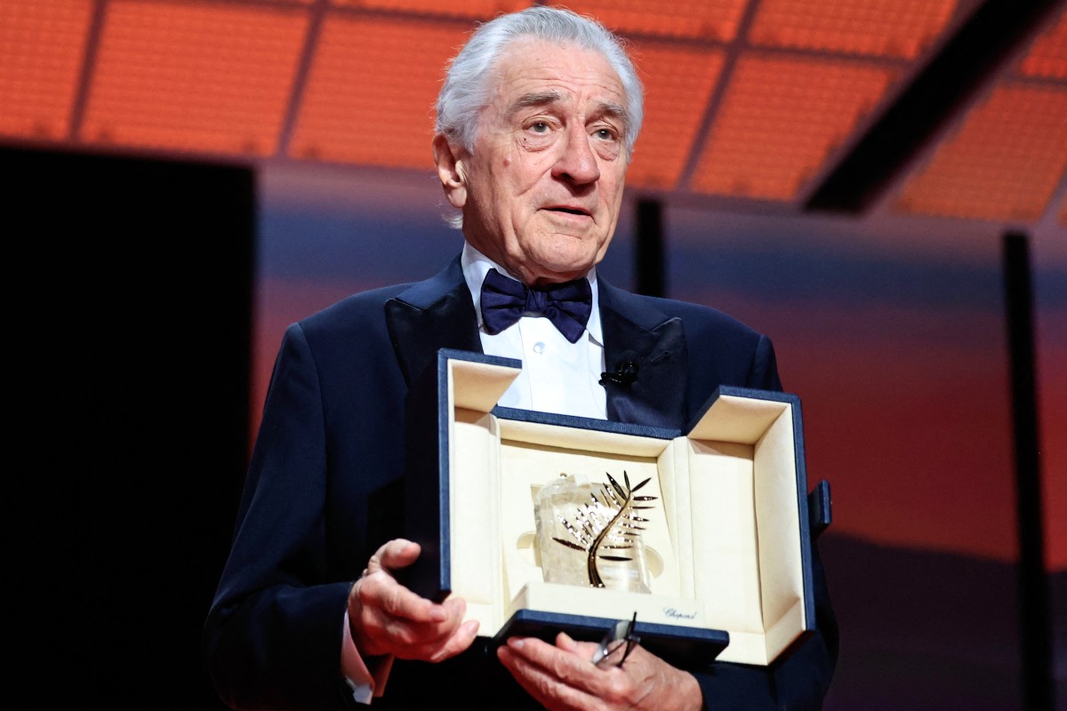 De Niro, el monstruo sagrado de Hollywood y Palma honorífica en Cannes