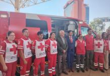 La Cruz Roja inaugura nueva base para ambulancia en la Expo Guadalajara