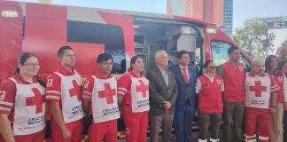 La Cruz Roja inaugura nueva base para ambulancia en la Expo Guadalajara