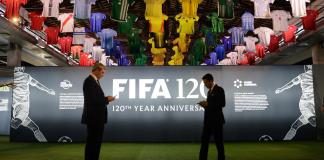 FIFA y Conmebol abren exposición en Paraguay que incluye la Copa Mundial y América