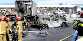 Al menos 21 muertos en un accidente de carretera en Puebla