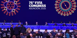 Presidente de Conmebol pide en Congreso de FIFA que nadie quede afuera del Mundial 2030