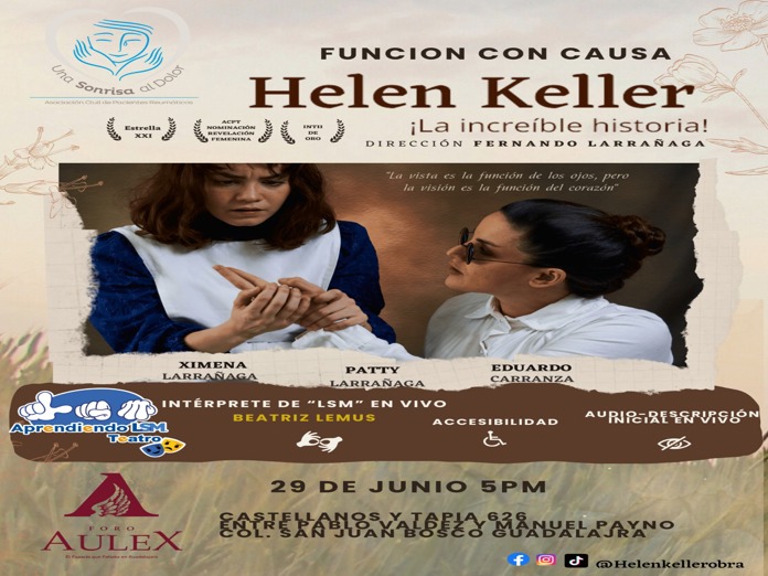 Invitan a disfrutar obra de teatro con causa e incluyente Invitan a disfrutar obra de teatro con causa e incluyente