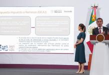 Impuesto a remesas viola tratado fiscal entre México y EEUU, dice Sheinbaum