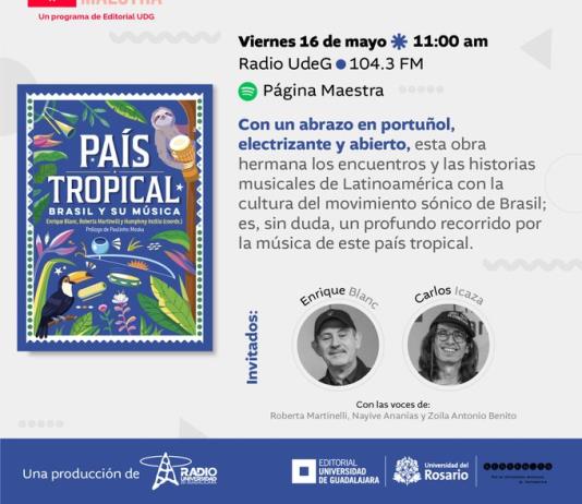 Página Maestra - Vi. 16 May 2025 - País Tropical de Enrique Blanc, Roberta Martinelli y Humpfrey Inzillo