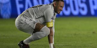 En su regreso al Santos, Neymar protagoniza otra secuela para el olvido