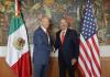 Canciller mexicano y embajador de EEUU sostienen primer encuentro con diálogo franco