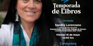 Temporada de Libros - Vi. 16 May 2025 - Sandra Lorenzano