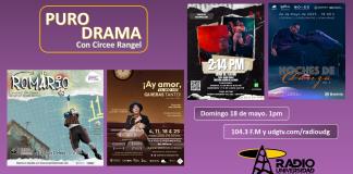 Romario. Ay amor ya no me quieras tanto. 2:14 pm. Noches de danza. Puro Drama 18 mayo 2025